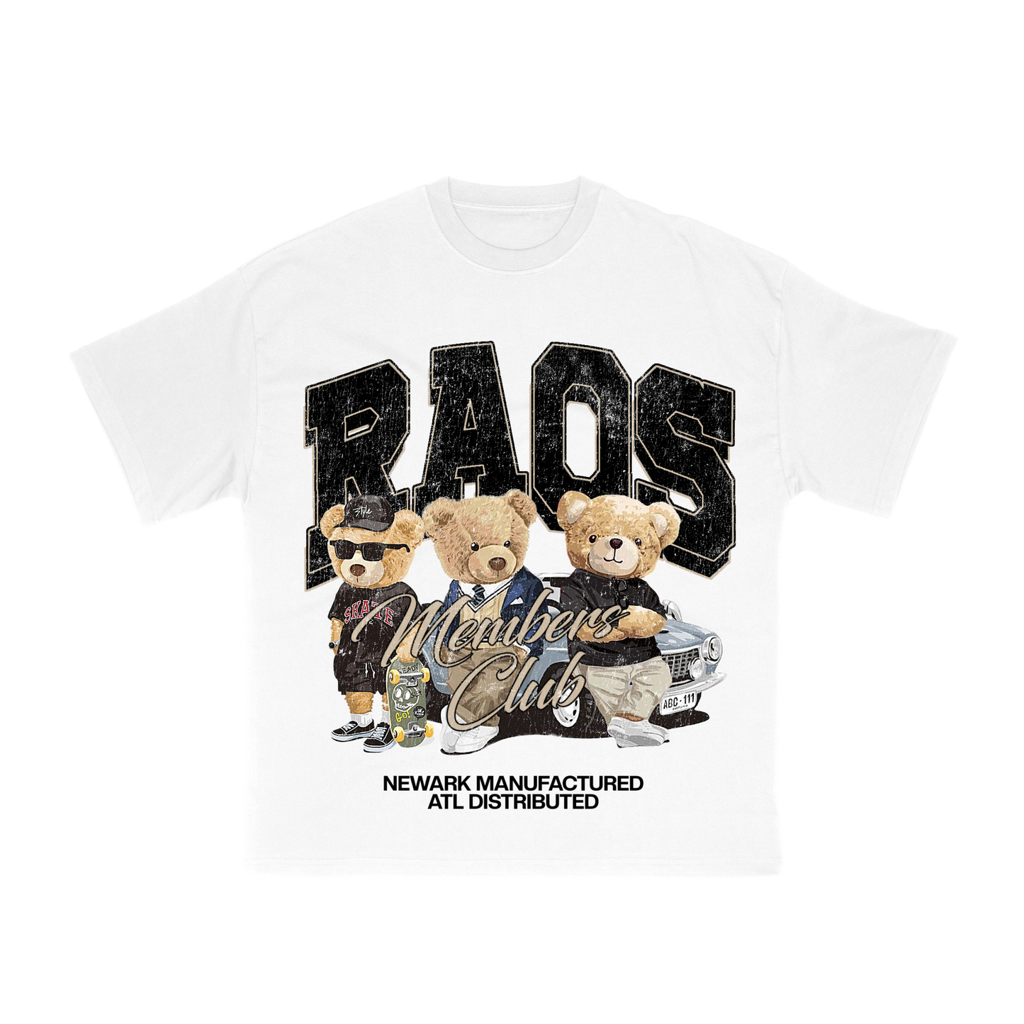 Raqs 3 lil bears tee