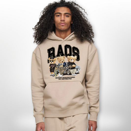 3 boss bears heavy fleece pull over