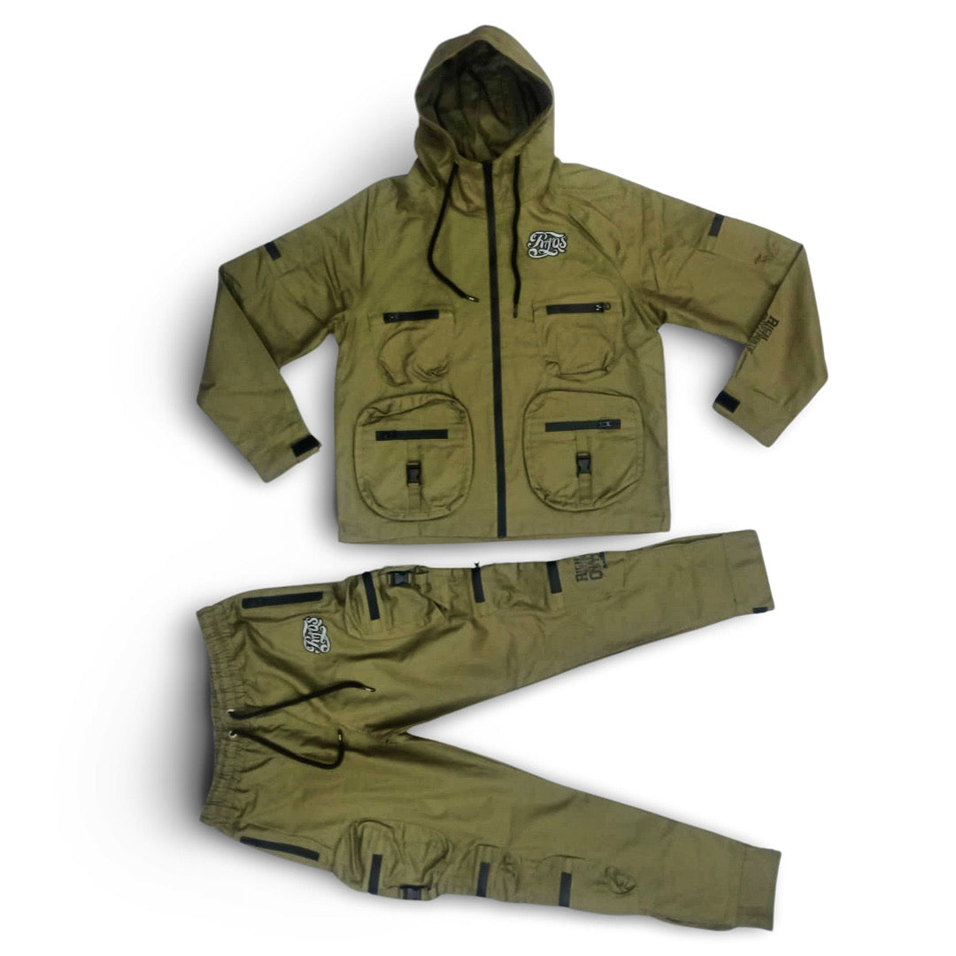 Raqs Gear Utility tech suit (olive green)