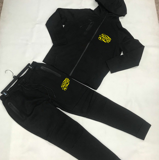 Raqs Gear fleece tech suit black